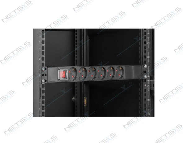 PDU Rackmount Power Strip 6 Output