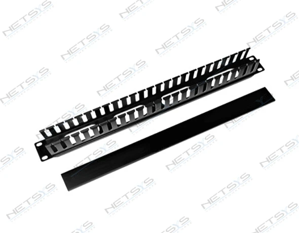 1U Horizontal Metal Cable Management