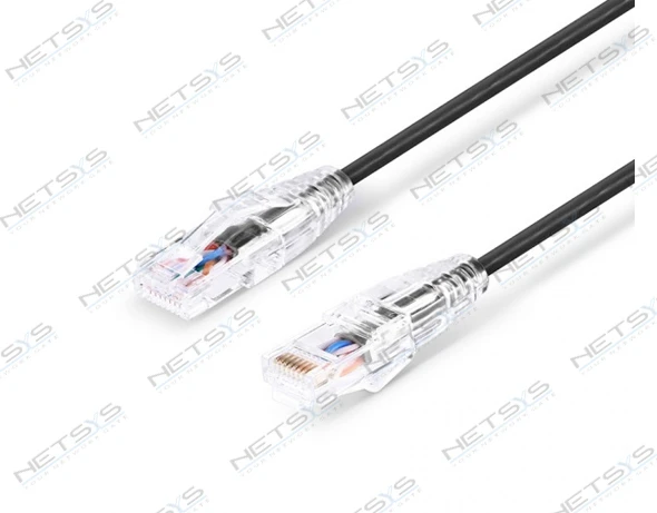 Patch Cord CAT6 UTP LSZH 0.30M Black