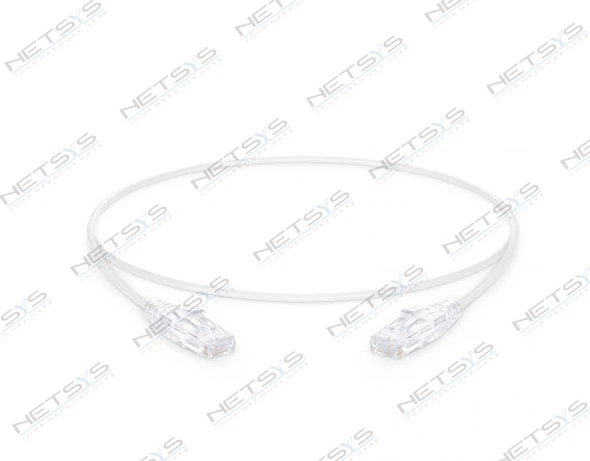 Patch Cord CAT6 UTP LSZH 0.50M White
