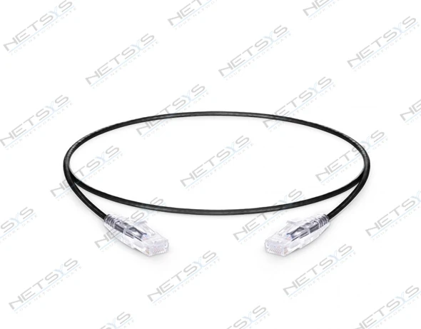 Patch Cord CAT6 UTP LSZH 0.50M Black