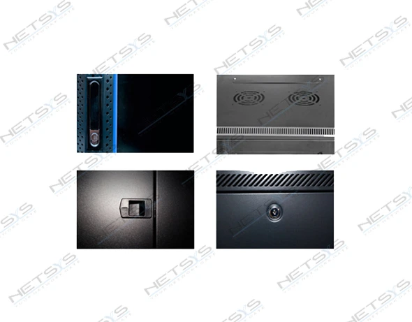 Wall Mount Cabinet 6U 60X45cm