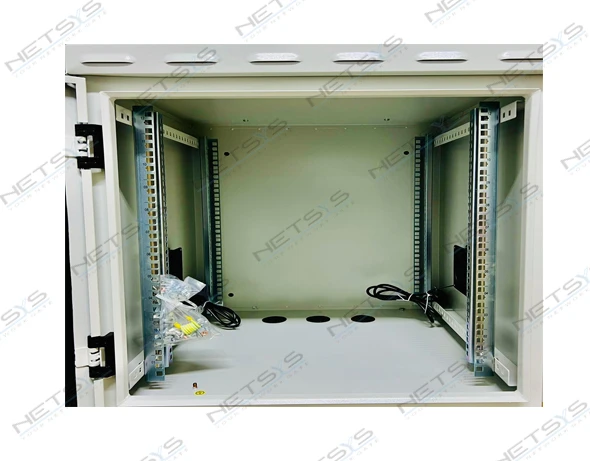 Wall Mount Outdoor Cabinet 15U 60X45cm